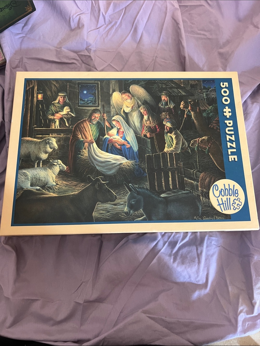 Cobble Hill 500 Piece Puzzle AWAY IN A MANGER
